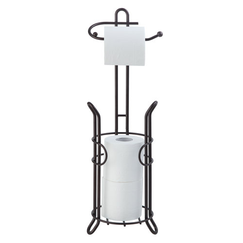 SunnyPoint Freestanding Toilet Paper Holder & Reviews Wayfair Canada